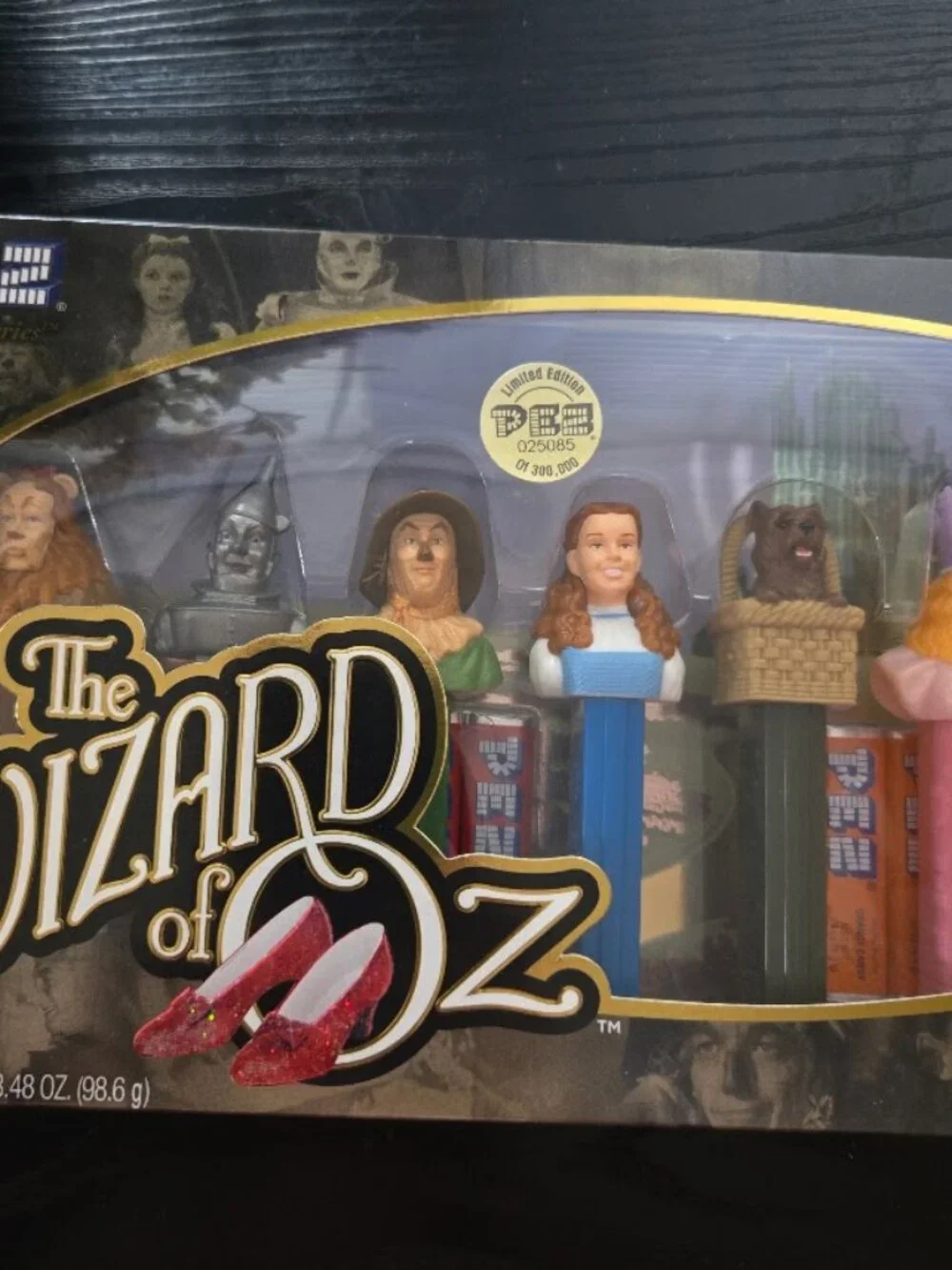 Wizard Of Oz 70th Anniversary Limited Edition PEZ Dispenser Set New low numbered
